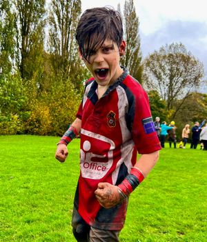 Before his diagnosis Sammy played regularly for Congleton Under-10s