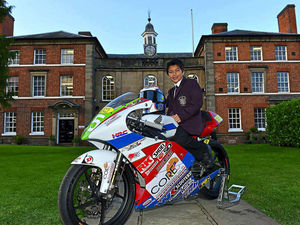 Supporting image for story: Motorbike rider Ross, 11, ready to reign in Spain