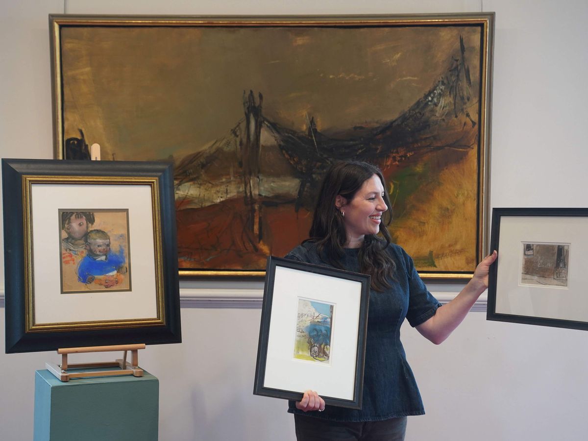 Joan Eardley Sketches of Glasgow street children to be sold at auction
