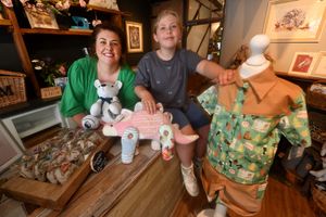 Stacey Taylor, and her daughter, Iyla Taylor-Moffat, 9