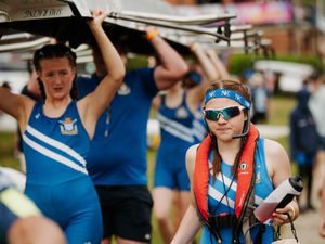Supporting image for story: Watch as Shrewsbury regatta brings out the crowds on first day of weekend rowing