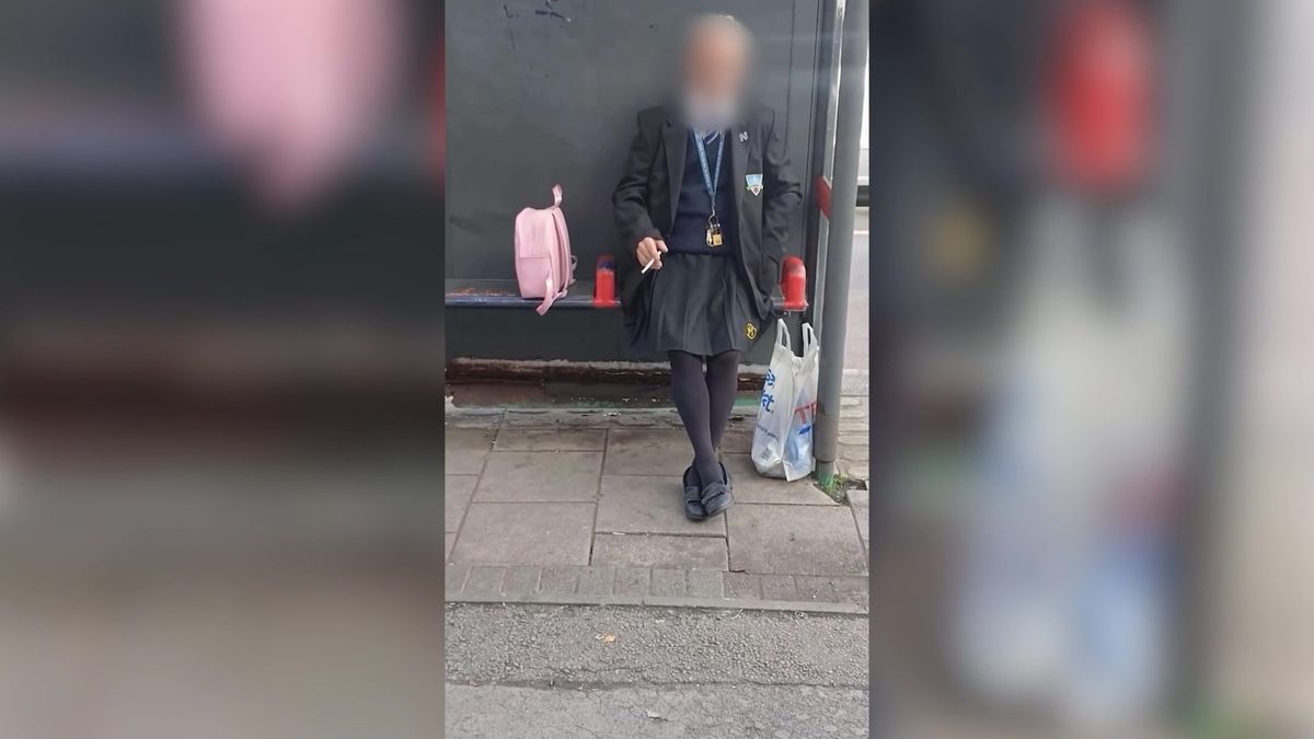 Man dressed in schoolgirl uniform in the West Midlands sparks parental concern Man dressed in schoolgirl uniform in the West Midlands sparks parental concern