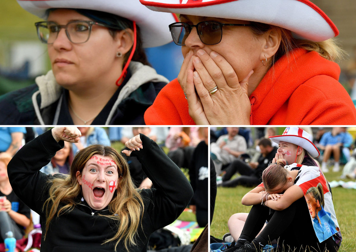 22 emotional photos from Telford Town Park as Englands Lionesses won Euro 2025 in dramatic penalty shootout