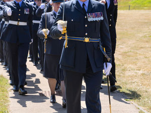 Supporting image for story: RAF celebrates 75 years of air operations in Shropshire with parade