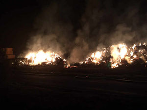 Supporting image for story: 'Arsonists are a little like terrorists' - Shropshire farmer blasts those who set £3K of straw ablaze