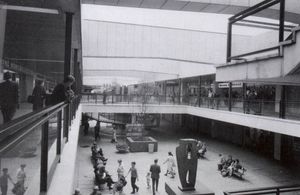 Sainsbury?s opened a store in September 1968 in the Wulfrun Centre and in January 1988 opened on a site in St George?s Parade which incorporated the preservation of the church within it.As shopping in Wolverhampton continues to thrive and still change, two of the biggest projects in the pipeline are the \u00a318 million refurbishment of the Mander Centre and plans by Sainsbury?s to build a new store in Raglan Street.l Information for this Memory Lane came from What?s Happened to Wolverhampton, by Ned Williams. It is no longer in print but copies can be found in public libraries......The Mander Centre in 1968, open to the elements, with empty shops and featuring Barbara Hepworth's statue Rock Form-Portcurno       colour print  