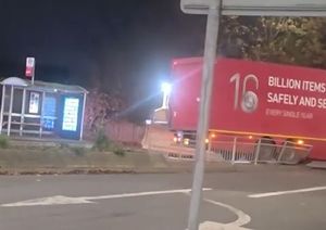 The machine was seen being driven the wrong way down the A454 Willenhall Road. Image: Charlene Harris