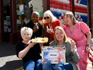 Supporting image for story: Fish and chip shop crowned Coronation window competition winner