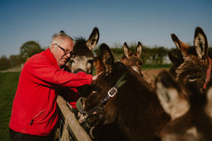 Tony Scott, owner of Scotty's Donkey and Animal Park, has been hit hard by the coronavirus pandemic and is appealing for people's help to stay open