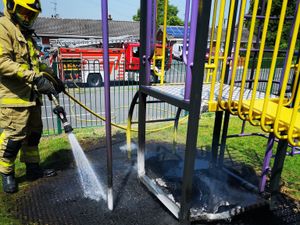 Supporting image for story: Arsonists target Telford play area