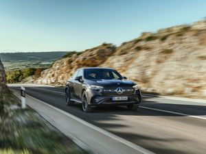 Supporting image for story: Mercedes GLC Coupe revealed as stylish electrified SUV