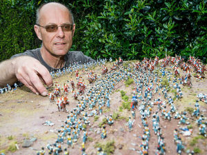 Supporting image for story: Pictures: The Battle of Waterloo cut down to size by Bridgnorth grandfather