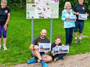 Supporting image for story: Telford T50 trail walk in aid of Children in Need 