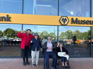 Shenstone Court residents at Wolves Ground