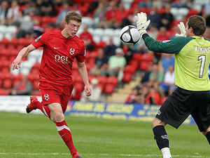 Supporting image for story: Jack Byrne praises Harriers' resilience