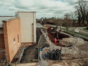 Supporting image for story: Horatio's Garden taking shape at Oswestry hospital