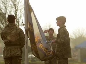 Supporting image for story: Flag is flying in Shropshire for new Army brigade