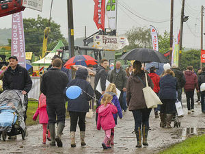 Supporting image for story: Brollies at the ready as 10,000 enjoy Shropshire County Show