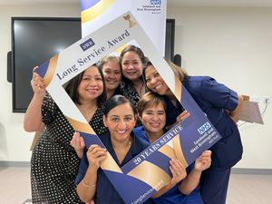 Supporting image for story: Dedication of NHS staff recognised at Long Service Awards