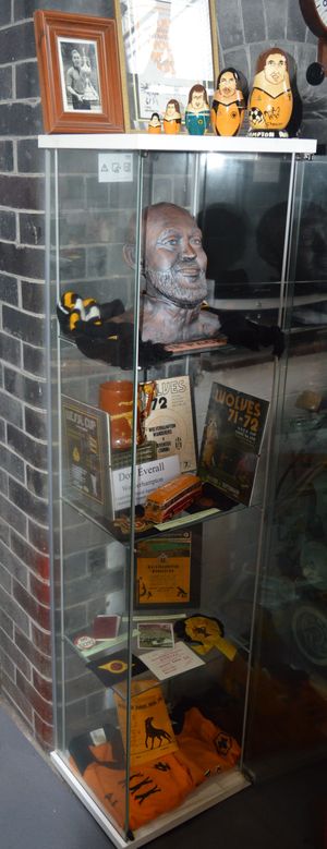 The sculpture on display at the Tettenhall Transport Heritage Centre