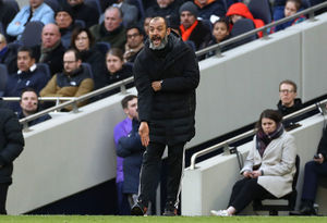 Wolverhampton Wanderers manager Nuno Espirito Santo on the touchline (Bradley Collyer/PA Wire)