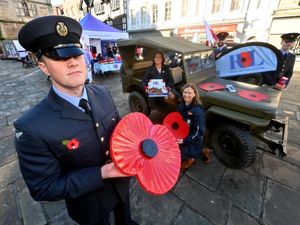 Supporting image for story: One day Poppy Appeal fundraiser in Shrewsbury topped four figure mark as town's total effort revealed