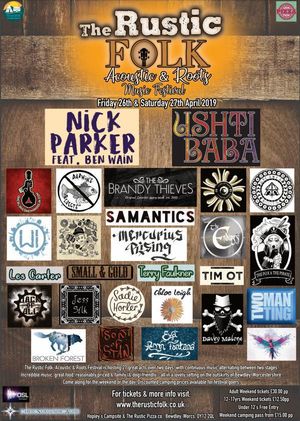 The festival's line-up poster