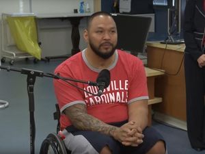 Supporting image for story: Breakthrough treatment allows paralysed man to stand on his own after six years