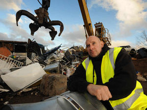 Supporting image for story: Reward after £10,000 of metal stolen from Cannock scrap dealer