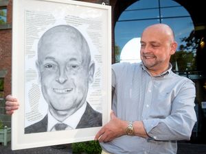 Supporting image for story: Portrait by Telford art student to become part of Weston Park's permanent exhibition