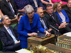 Theresa at her final PMQs
