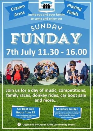 Sunday Funday - come and join in the fun!