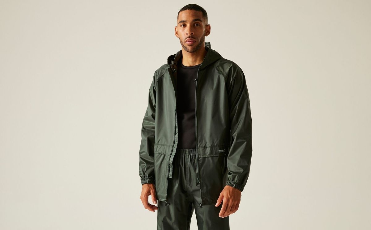 Just &pound;12 buys you this waterproof and windproof jacket - if you catch the 60% discount