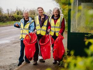 Supporting image for story: Meet the litter pickers doing their best to create community spirit in village