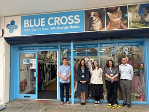 Supporting image for story: Sonia Kumar MP lends a hand at Blue Cross Dudley charity shop