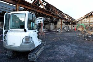 Inside the former units