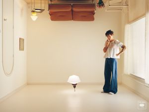 Supporting image for story: Harry Styles becomes merman for surreal Music For A Sushi Restaurant video