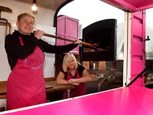 Supporting image for story: From plastering to pizzas: The Ludlow girls making a success of food business