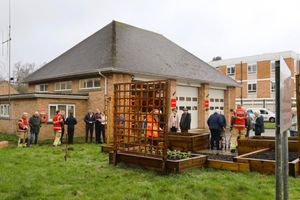 Local residents were invited to join Welshpool Firefighters for hot drinks and homemade cakes, creating a warm and welcoming atmosphere to celebrate the occasion