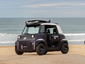 Supporting image for story: Citroen’s Ami Buggy heads for the beach with new Rip Curl edition