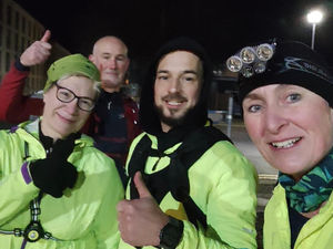 Supporting image for story: Shrewsbury man runs 100 miles in 25 hours to raise hundreds for suicide prevention charity
