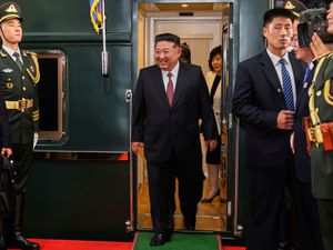 Supporting image for story: North Korea’s Kim Jong Un in Beijing for military parade with Putin and Xi