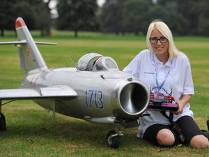 Supporting image for story: Model planes wow the crowds as popular airshow returns to Weston Park