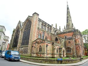 Supporting image for story: Check out Shrewsbury artist's latest stunning work as he turns attention to town's historic churches