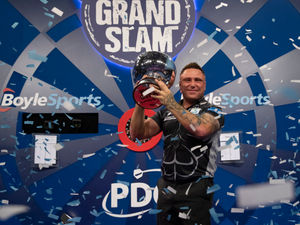 Supporting image for story: Brilliant Gerwyn Price retains Grand Slam of Darts title
