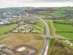 Supporting image for story: Final touches for £90 million Newtown bypass ahead of opening day