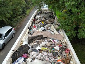 Supporting image for story: Trailer filled with waste and dumped in Walsall suspected to be linked to 'broader organised crime incident'