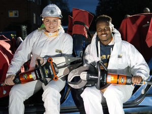 Supporting image for story: Hundreds of Shropshire pupils watch powerful road safety reminder