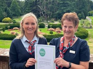 Supporting image for story: Lilleshall’s green progress celebrated with silver accreditation