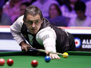 Ronnie O’Sullivan during his match against Barry Hawkins at last year's UK Championship